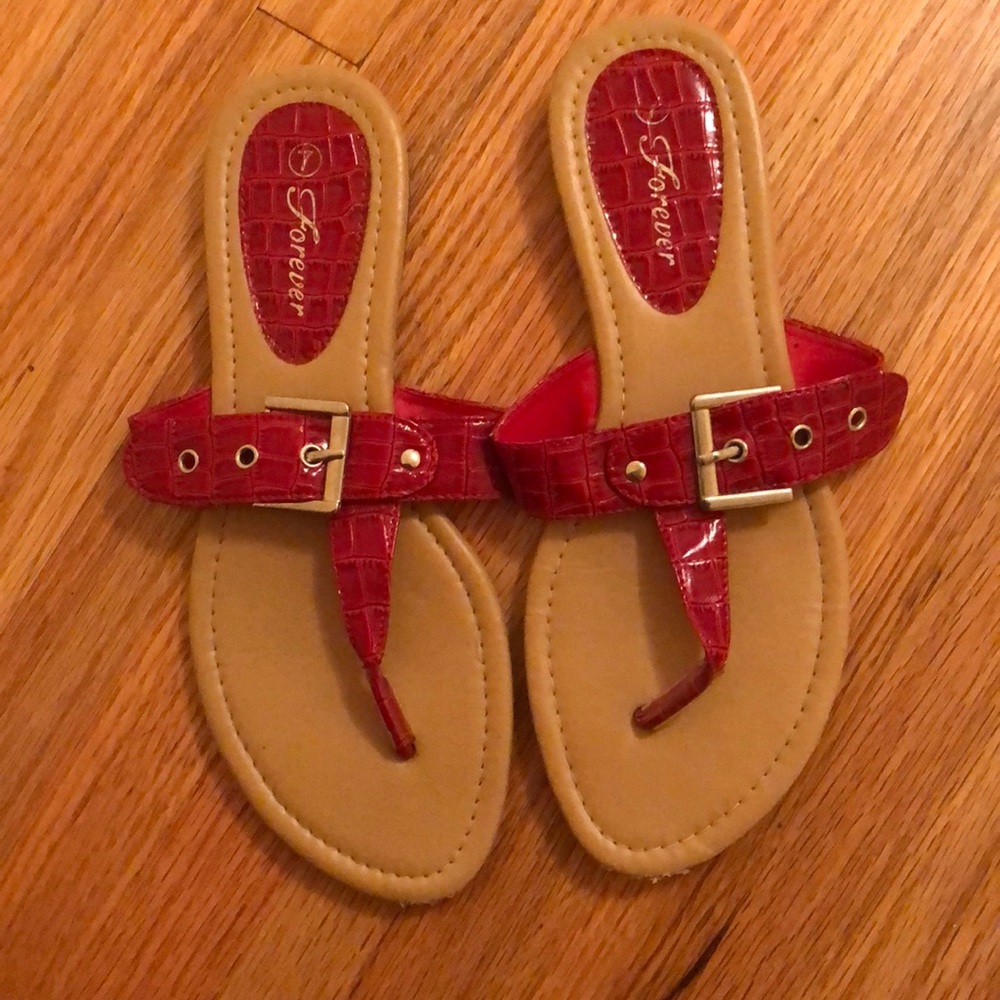 Sandals with Buckle